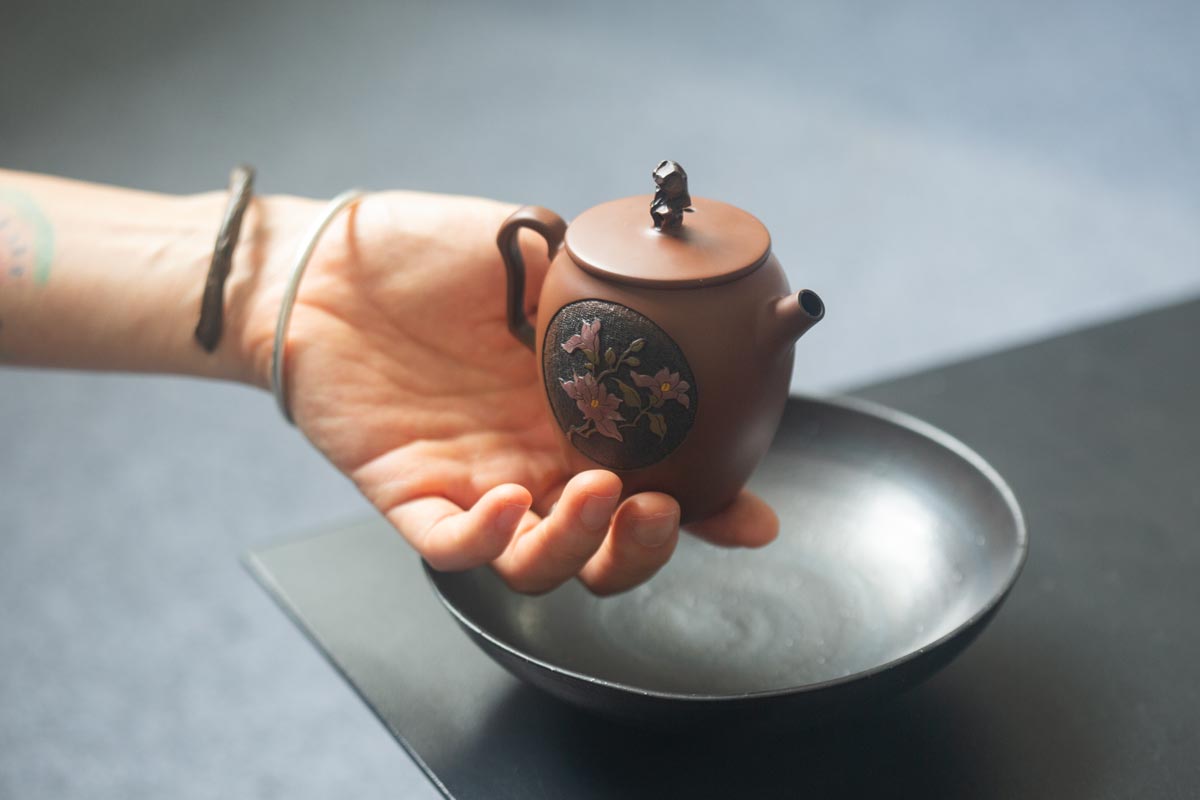 natural habitat jianshui zitao teapot cotton rosemallow 7 | BITTERLEAF TEAS