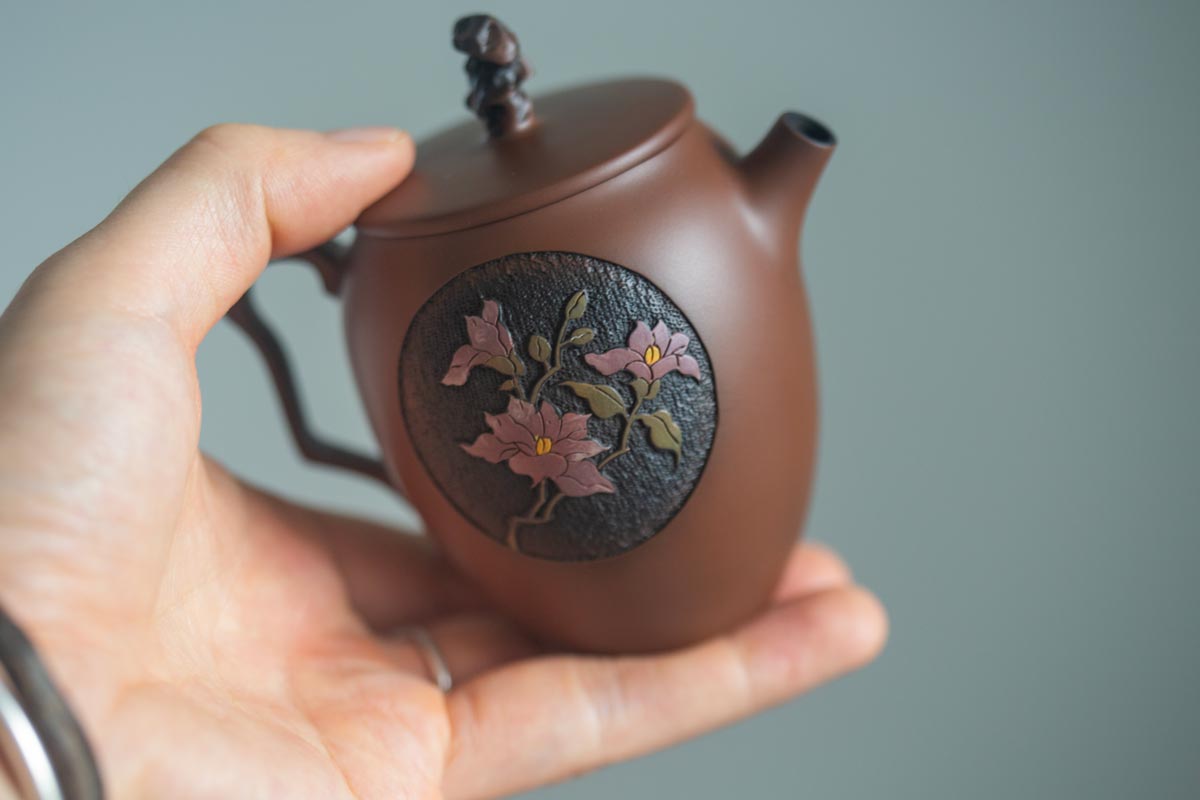 natural habitat jianshui zitao teapot cotton rosemallow 8 | BITTERLEAF TEAS