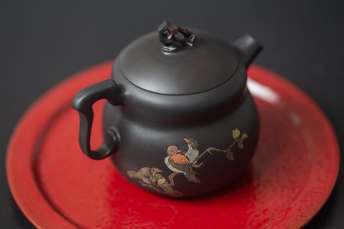 natural habitat jianshui zitao teapot duet 8 | BITTERLEAF TEAS natural habitat jianshui zitao teapot duet 8 | BITTERLEAF TEAS
