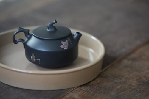 Natural Habitat Jianshui Zitao Teapot - Kingfisher & Lotus