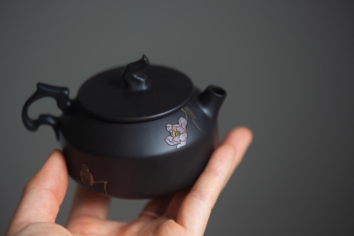 natural habitat jianshui zitao teapot kingfisher lotus 6 | BITTERLEAF TEAS