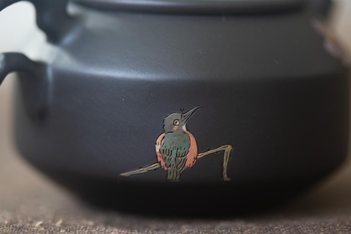 natural habitat jianshui zitao teapot kingfisher lotus 8 | BITTERLEAF TEAS