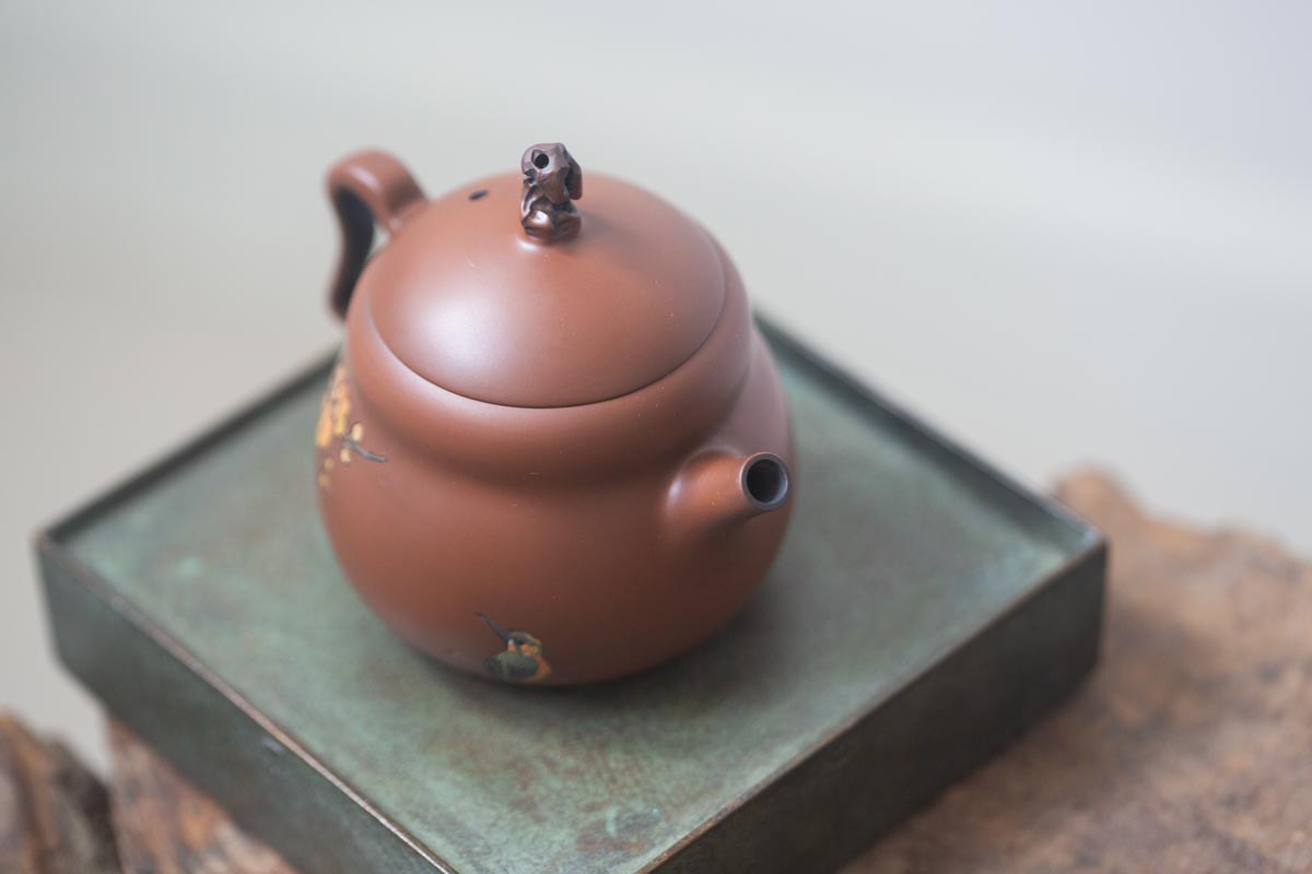 natural habitat jianshui zitao teapot kingfisher plum 8 | BITTERLEAF TEAS