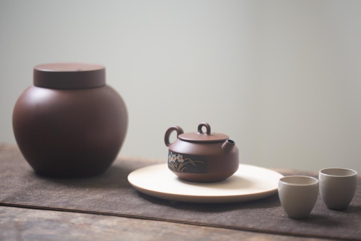 natural habitat jianshui zitao teapot red narcissus 2 | BITTERLEAF TEAS natural habitat jianshui zitao teapot red narcissus 2 | BITTERLEAF TEAS