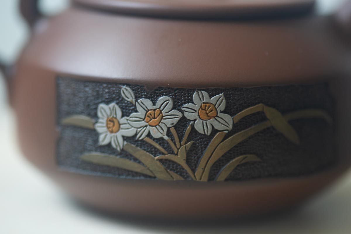 natural habitat jianshui zitao teapot red narcissus 8 | BITTERLEAF TEAS natural habitat jianshui zitao teapot red narcissus 8 | BITTERLEAF TEAS
