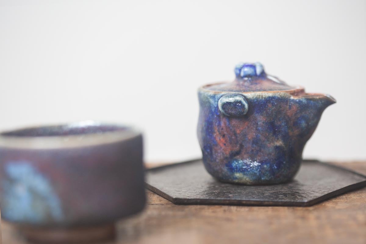 chameleon shino wood fired houhin vi 9 26 5 | BITTERLEAF TEAS chameleon shino wood fired houhin vi 9 26 5 | BITTERLEAF TEAS