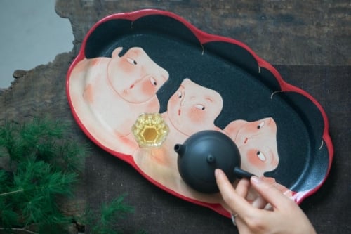 Gossip Gang Tea Tray