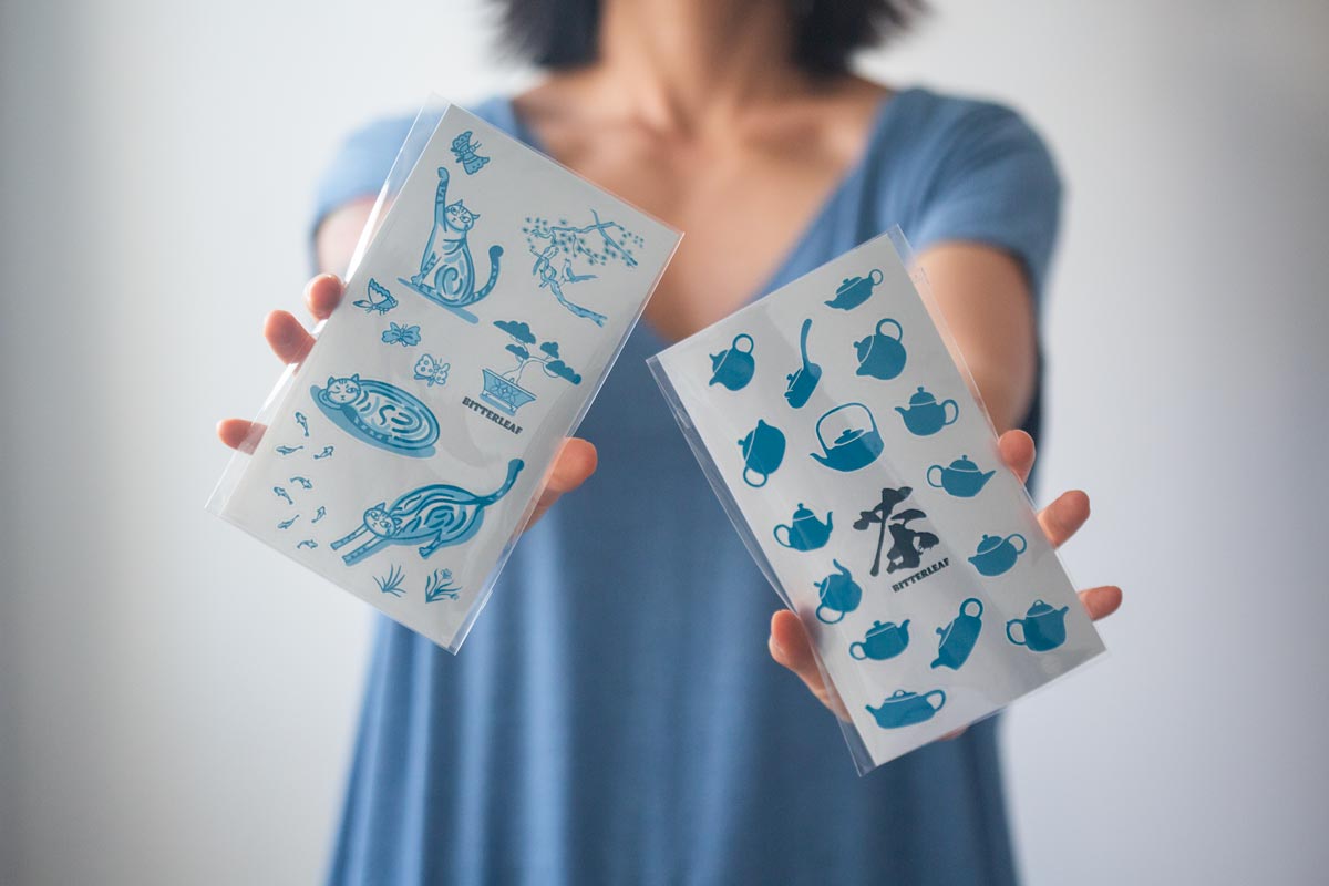 true blue stickers 9 26 6 | BITTERLEAF TEAS true blue stickers 9 26 6 | BITTERLEAF TEAS