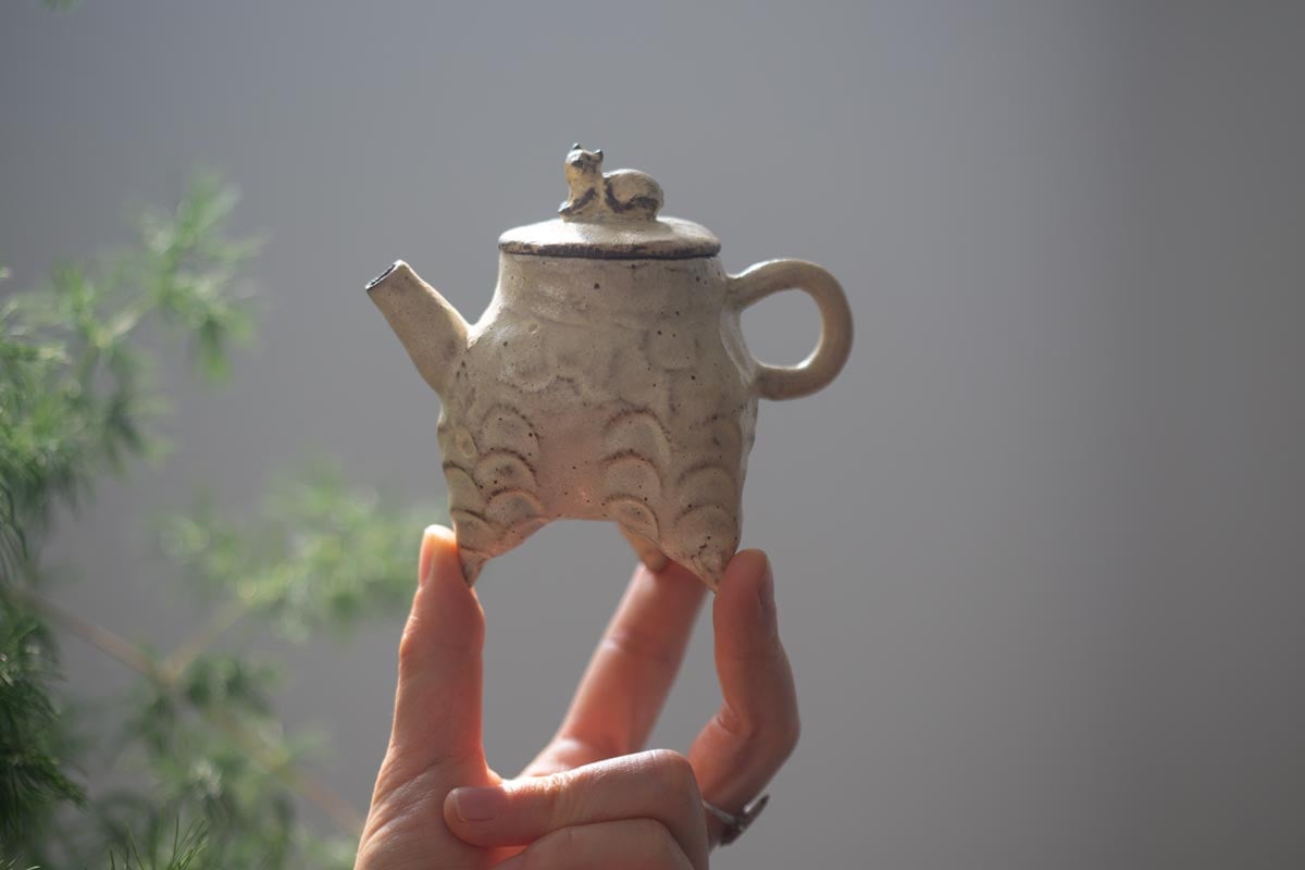 buddy teapot cat 10 26 4 | BITTERLEAF TEAS