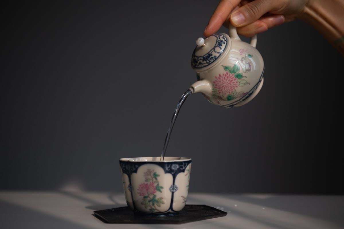 flourish teapot 10 26 4 | BITTERLEAF TEAS