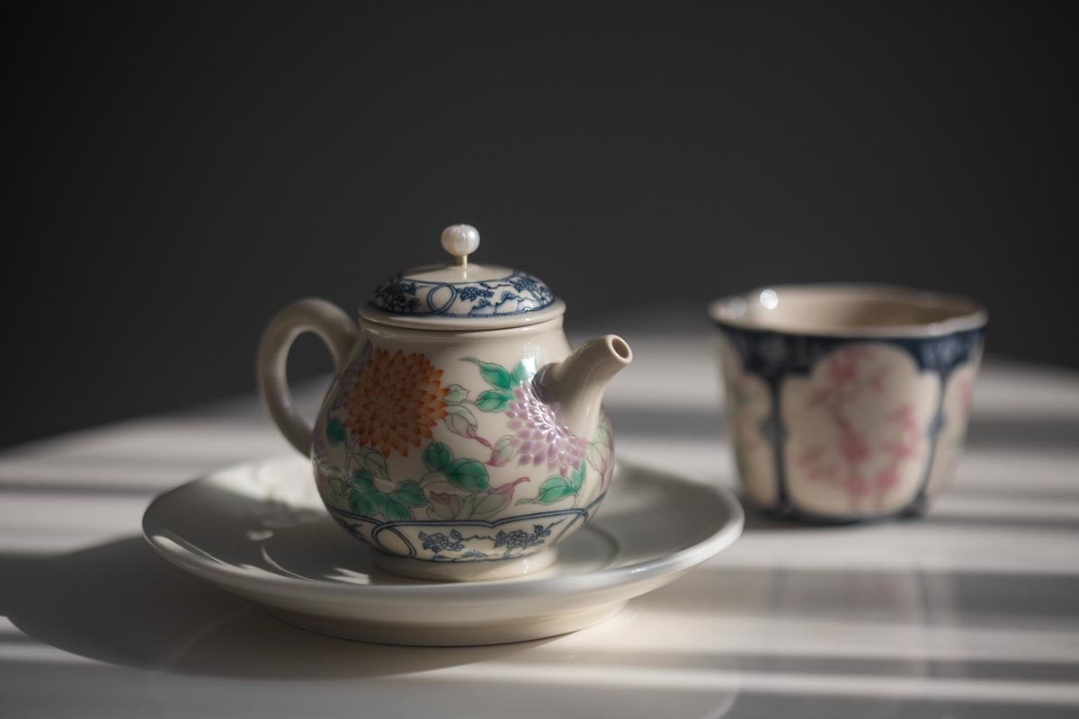 flourish teapot 10 26 5 | BITTERLEAF TEAS