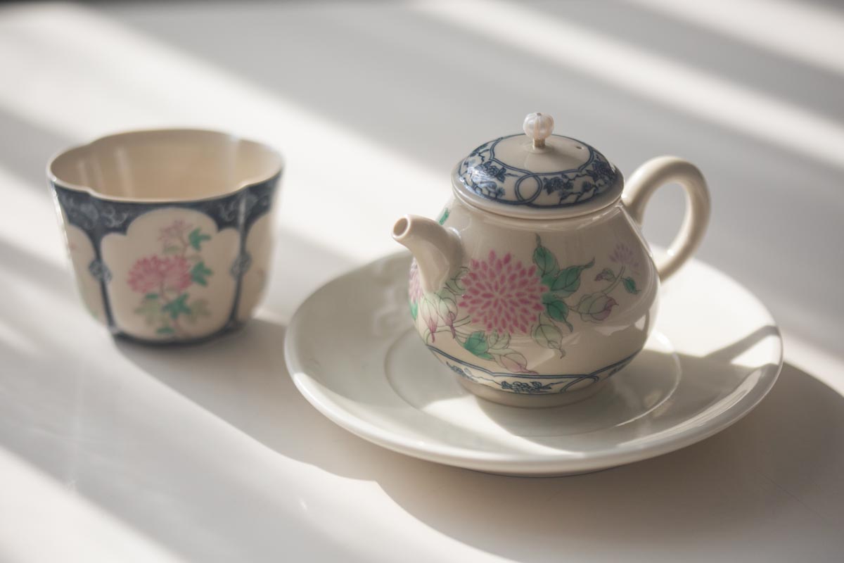 flourish teapot 10 26 7 | BITTERLEAF TEAS
